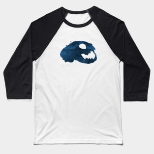 Cat Skull Baseball T-Shirt